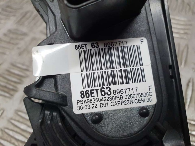 Recambio de potenciometro pedal para citroën berlingo furgón van talla m blue hadi 100 s&s referencia OEM IAM 9836042280 0280755