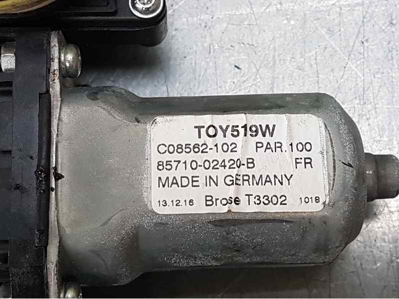 Recambio de elevalunas delantero derecho para toyota auris active referencia OEM IAM 8571002420B C08562102 ELECTRICO 10 PINS