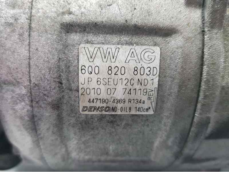 Recambio de compresor aire acondicionado para seat cordoba berlina (6l2) sport referencia OEM IAM 6Q0820803D 4471904369 DENSO