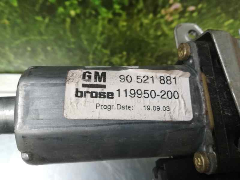 Recambio de elevalunas delantero izquierdo para opel astra g berlina elegance referencia OEM IAM 90521881 6 PINS ELECTRICO