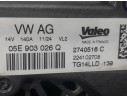 Recambio de alternador para skoda fabia iv (pj3) 1.0 tsi referencia OEM IAM 05E903026Q 2740516C VALEO