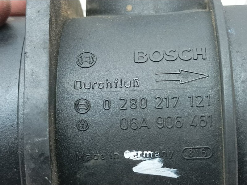 Recambio de caudalimetro para volkswagen sharan (7m6/7m9) advance referencia OEM IAM 06A906461 0280217121 BOSCH