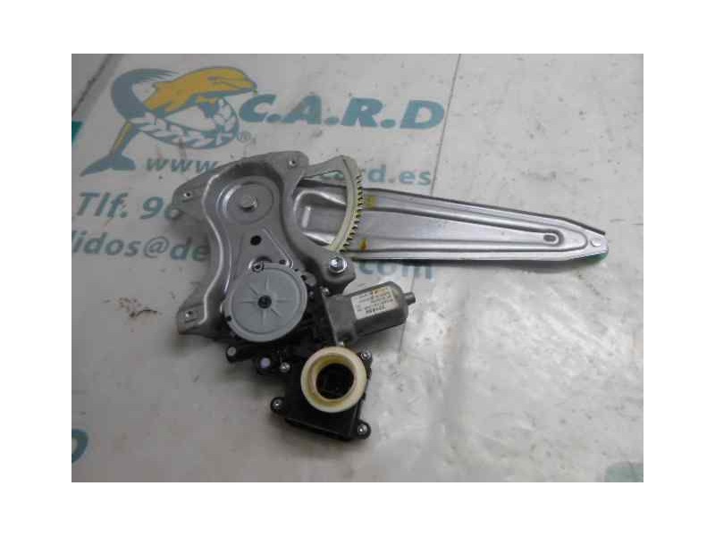 Recambio de elevalunas trasero izquierdo para toyota auris hybrid active referencia OEM IAM   ELECTRICO 10 PINS