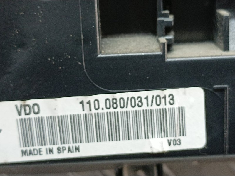Recambio de cuadro instrumentos para volkswagen sharan (7m6/7m9) advance referencia OEM IAM 7M3920820H 110080031013 VDO