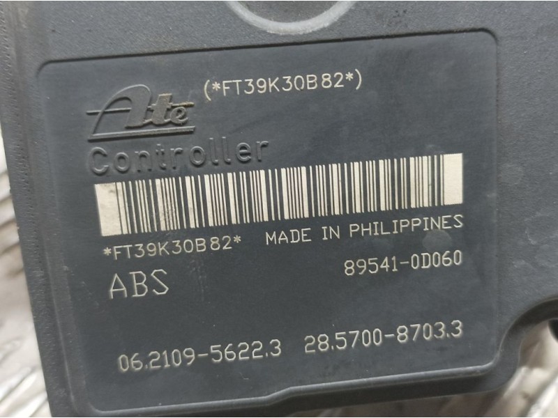 Recambio de abs para toyota yaris active referencia OEM IAM 445100D110 06210212114 ATE