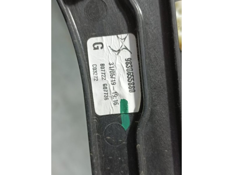 Recambio de elevalunas delantero izquierdo para ds 7 crossback la premiere referencia OEM IAM 9830655880  ELECTRICO 6 PINS