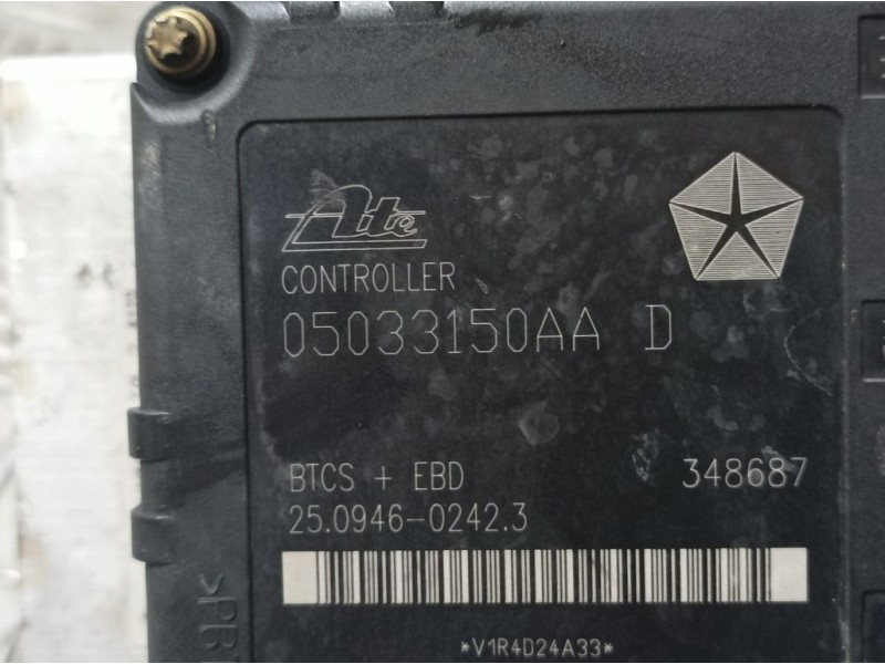 Recambio de abs para chrysler pt cruiser (pt) 2.2 crd limited referencia OEM IAM P05273138AA 0221308120178053 ATE