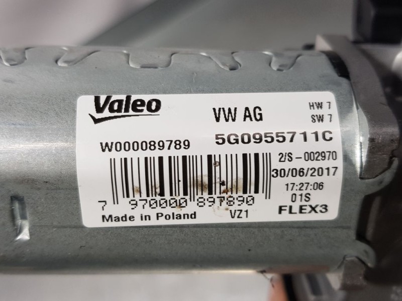 Recambio de motor limpia trasero para seat ibiza (kj1) style referencia OEM IAM 5G0955711C W000089789 VALEO