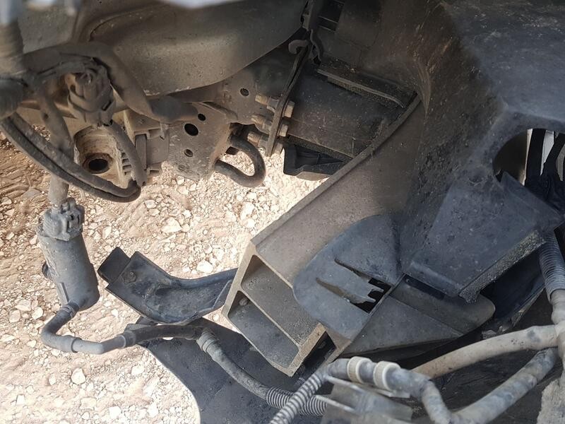 Recambio de refuerzo paragolpes delantero para toyota land cruiser prado (_j15_) 2.8 d-4d (gdj150_, gdj155_, gdj150) referencia 