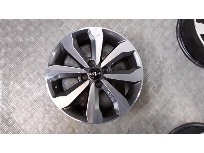 Recambio de juego llantas aluminio para kia stonic (yb) 1.2 cvvt referencia OEM IAM 6X16 4 TORN ET49 ALUMINIO ROZADAS
