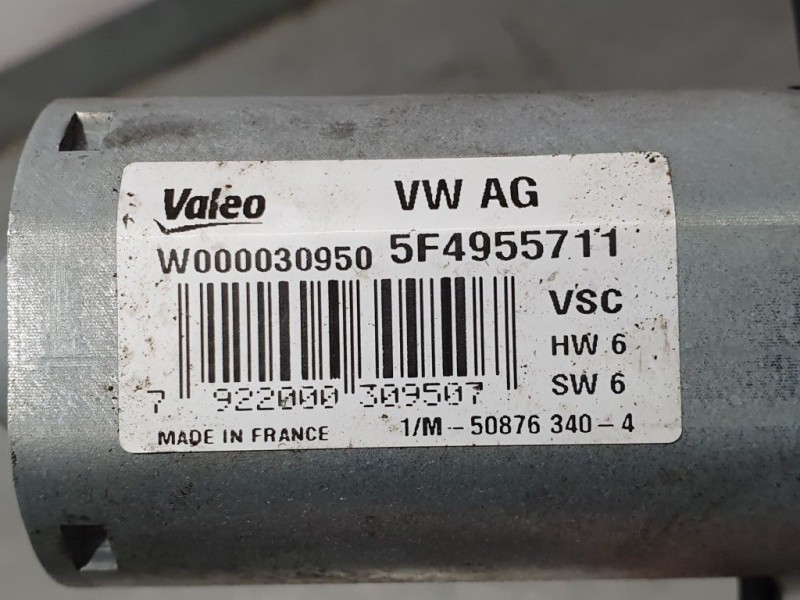 Recambio de motor limpia trasero para skoda fabia ambition referencia OEM IAM 5F4955711 W000030950 VALEO