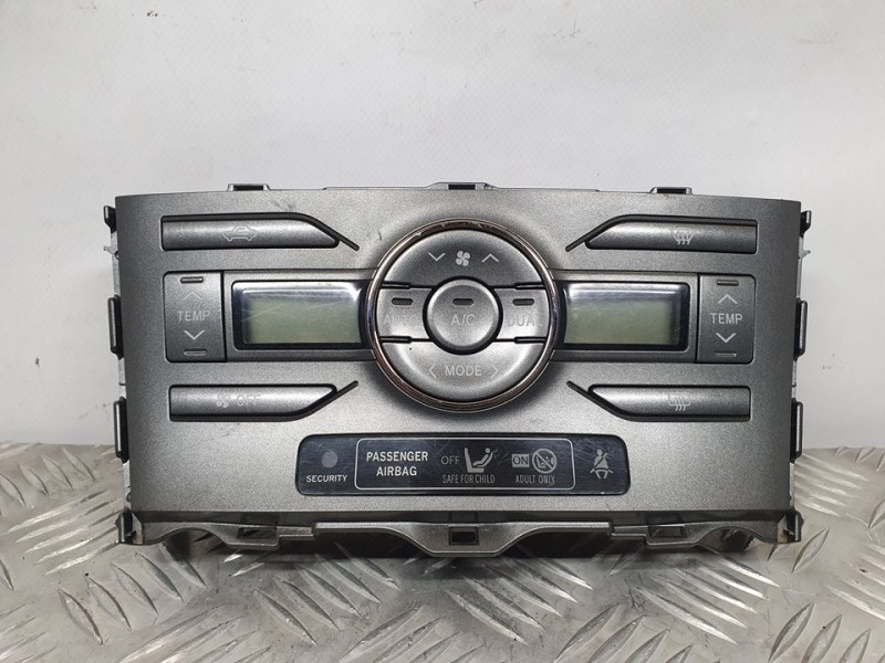 Recambio de mando climatizador para toyota auris luna+ referencia OEM IAM 5590002220B 7J07611010VKB 