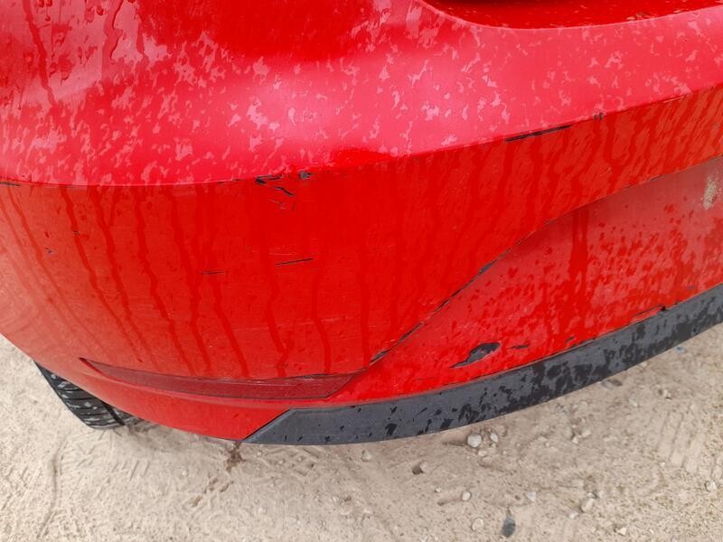 Recambio de paragolpes trasero para seat ibiza iv (6j5, 6p1) 1.2 referencia OEM IAM 6J4807421E ROZADO 