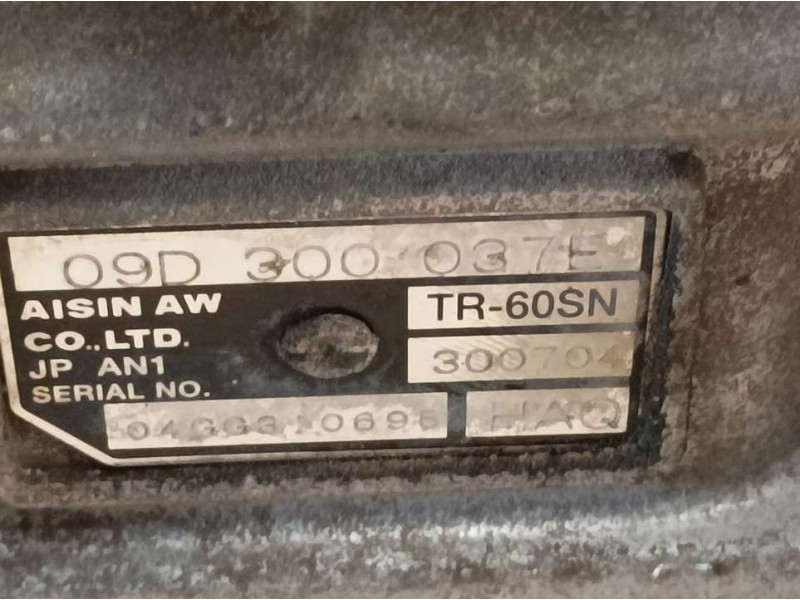 Recambio de caja cambios para volkswagen touareg (7la) tdi v10 referencia OEM IAM HAQ 300704 AUTOMATICA