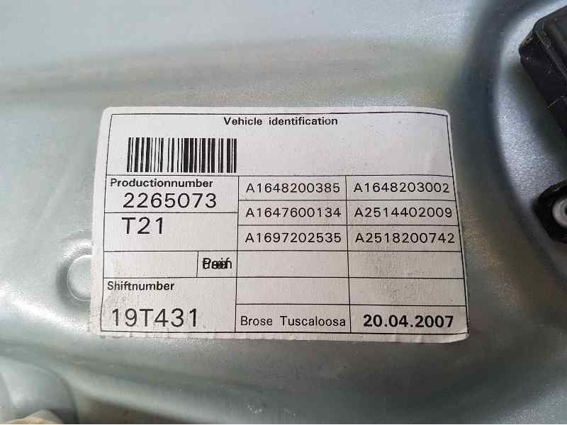 Recambio de elevalunas delantero izquierdo para mercedes-benz clase m (w164) 320 cdi 4m edition 10 referencia OEM IAM A251820074