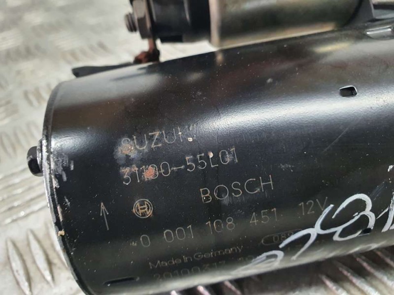 Recambio de motor arranque para fiat sedici (189) 2.0 multijet 16v emotion 4x4 referencia OEM IAM 3110055L01 0001108451 BOSCH