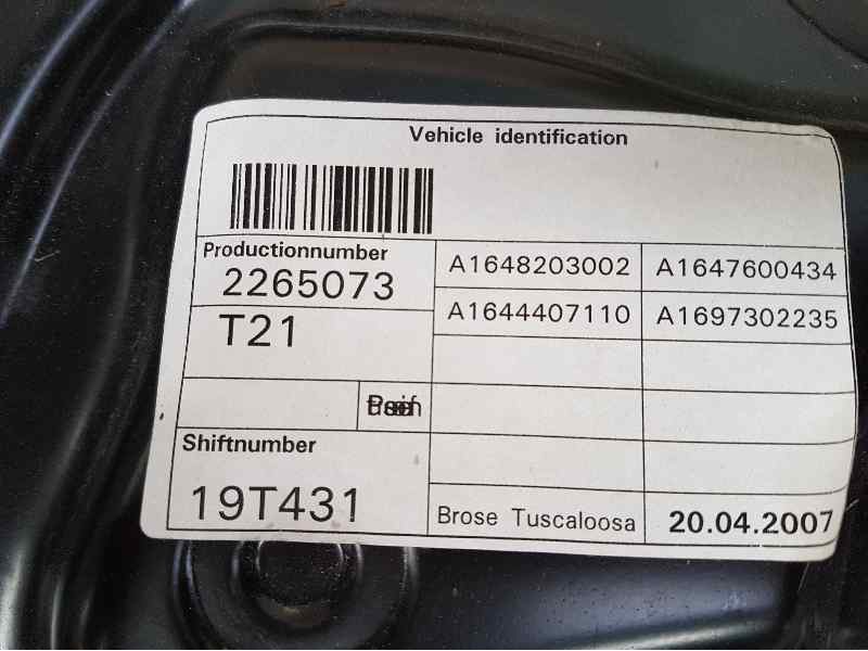 Recambio de elevalunas trasero derecho para mercedes-benz clase m (w164) 320 cdi 4m edition 10 referencia OEM IAM  5 PINS ELECTR