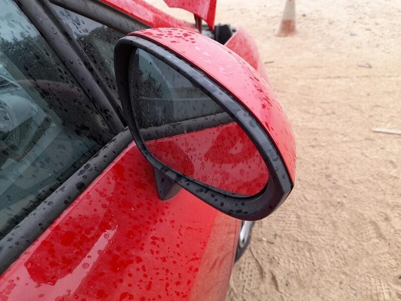 Recambio de retrovisor derecho para seat ibiza iv (6j5, 6p1) 1.2 referencia OEM IAM 6J1857508H ELECTRICO ROZADO 