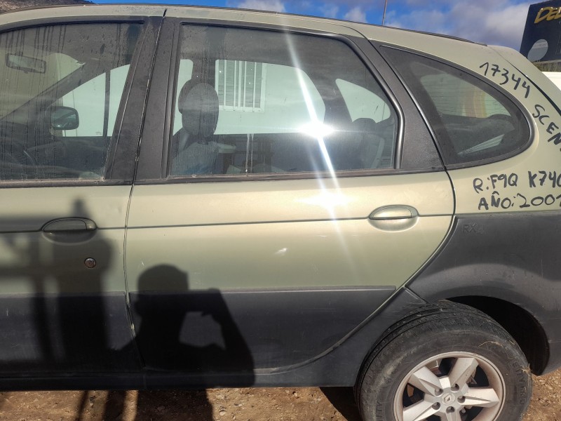 Recambio de puerta trasera izquierda para renault scénic i monospace (ja0/1_, fa0_) 1.9 dci rx4 referencia OEM IAM 7751472407  