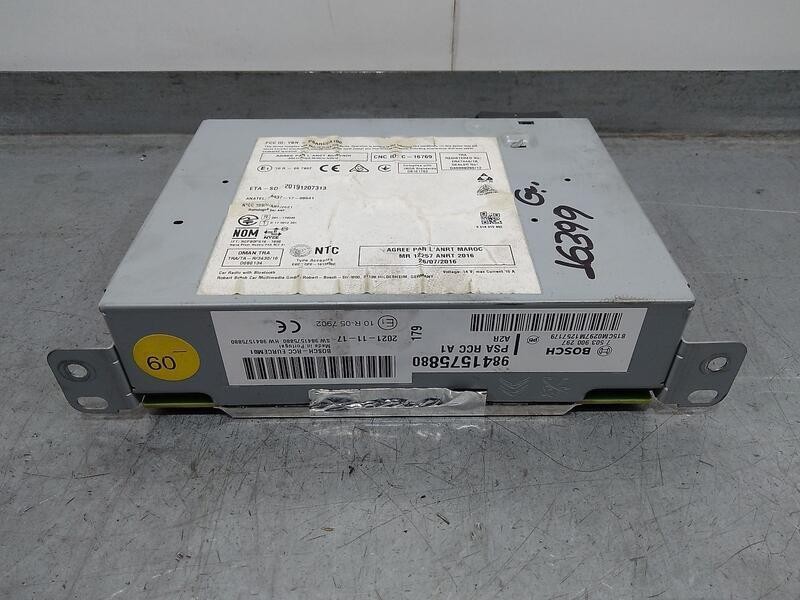 Recambio de sistema audio / radio para peugeot 208 (p2) active pack referencia OEM IAM 9841575880 7503900297 Bosch
