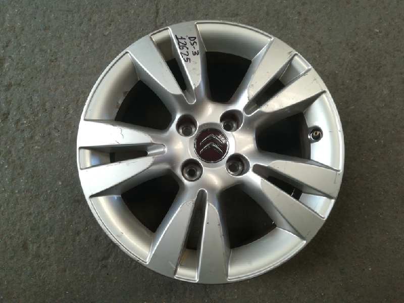 Recambio de llanta para citroën ds3 base referencia OEM IAM  ALUMINIO 6X16 4 TORN ET 22