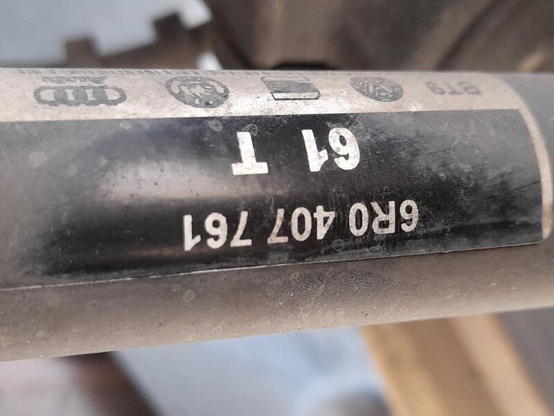 Recambio de transmision delantera izquierda para seat ibiza iv (6j5, 6p1) 1.2 referencia OEM IAM 6R0407761  