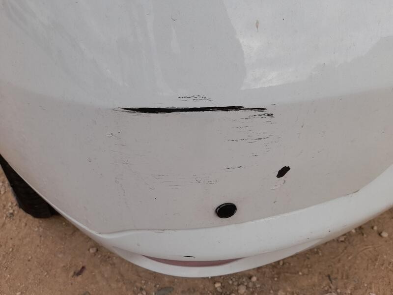 Recambio de paragolpes trasero para dacia logan ii tce 90 lpg referencia OEM IAM 850101031S ROZADO 