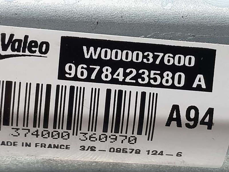 Recambio de motor limpia trasero para peugeot 2008 (--.2013) gt line referencia OEM IAM 9678423580A  VALEO 3 PINES