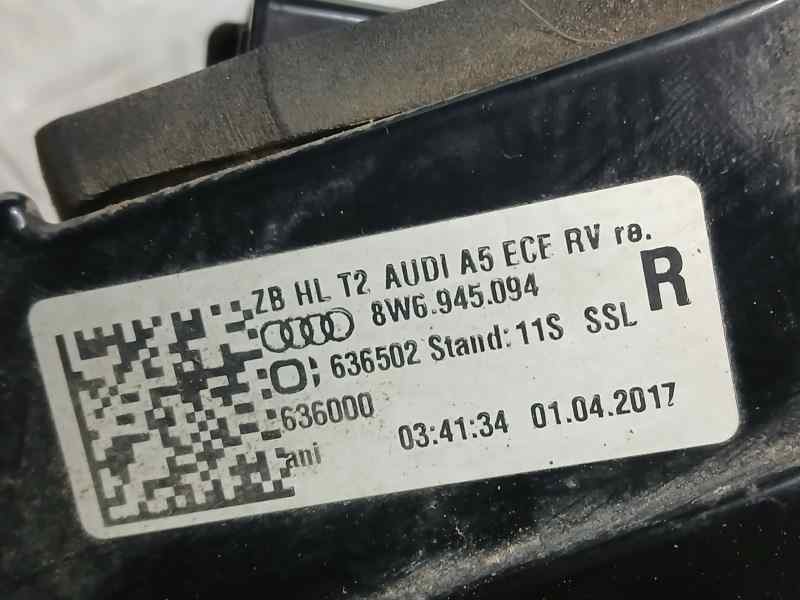 Recambio de piloto trasero derecho para audi a5 sportback (f5a) sport referencia OEM IAM 8W6945094  INTERIOR