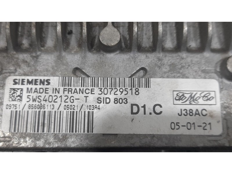 Recambio de centralita motor uce para volvo s40 berlina 2.0 d momentum referencia OEM IAM 5WS40212GT 30729518 SIEMENS