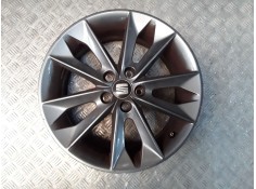 Recambio de llanta aluminio para seat ibiza iv (6j5, 6p1) 1.6 tdi referencia OEM IAM 7X16 5 TORN ET43 ALUMINIO ROZADA