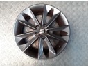 Recambio de llanta aluminio para seat ibiza iv (6j5, 6p1) 1.6 tdi referencia OEM IAM 7X16 5 TORN ET43 ALUMINIO ROZADA