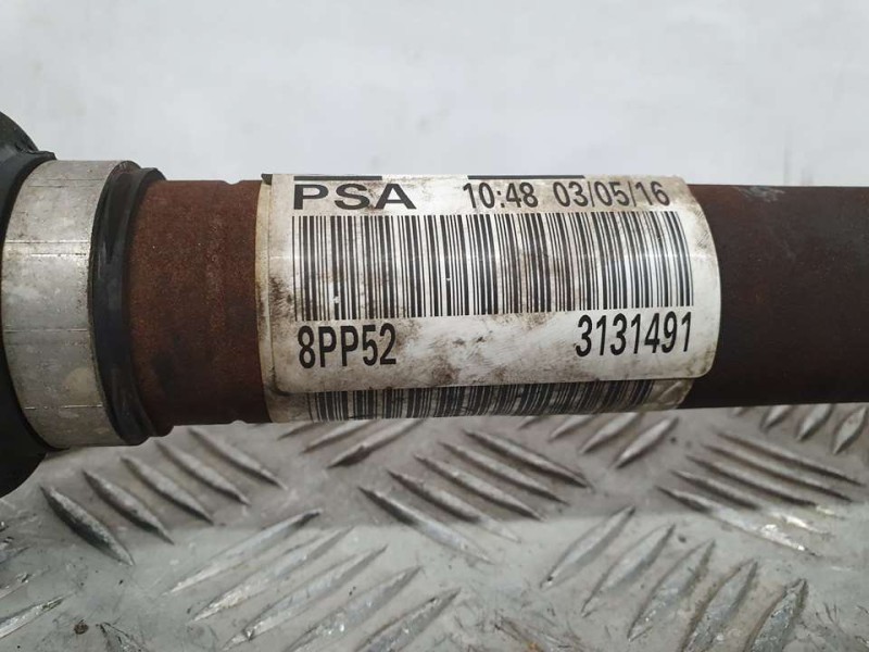 Recambio de transmision delantera derecha para peugeot 2008 (--.2013) gt line referencia OEM IAM 9807280380 8PP52 3131491