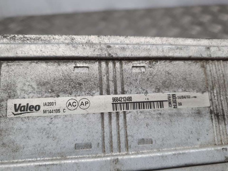 Recambio de intercooler para volkswagen polo (6c1) bluemotion referencia OEM IAM 9684212480 M144105 VALEO