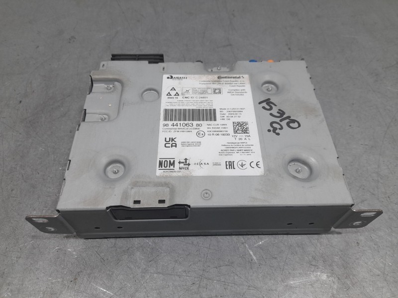 Recambio de sistema audio / radio para peugeot 2008 (p1) allure referencia OEM IAM 9844106380  