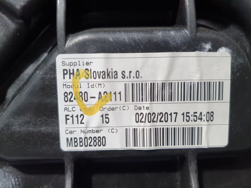 Recambio de elevalunas delantero derecho para kia cee´d concept plus referencia OEM IAM 82480A2111  ELÉCTRICO 6 PINS
