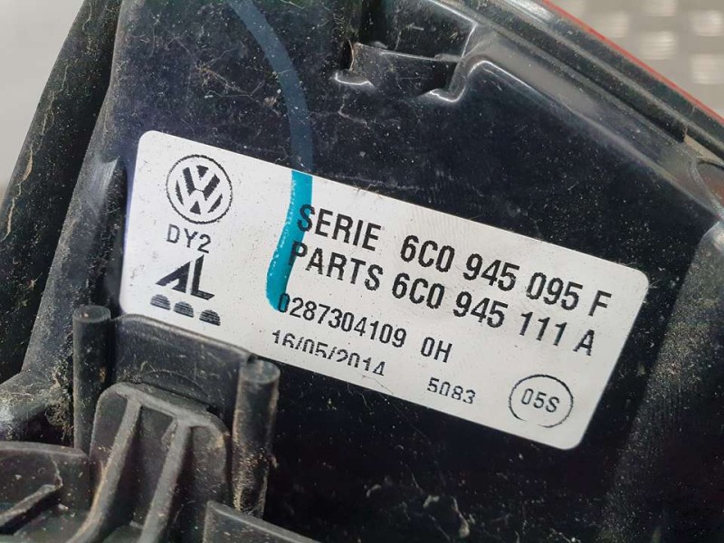 Recambio de piloto trasero izquierdo para volkswagen polo (6c1) bluemotion referencia OEM IAM 6C0945095F 0287304109 