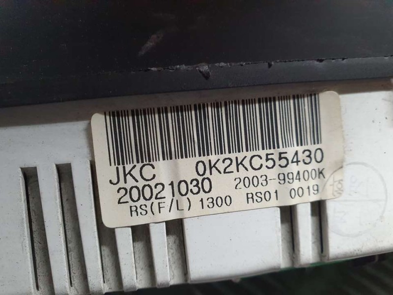 Recambio de cuadro instrumentos para kia carens 2.0 crdi lx monovolumen referencia OEM IAM 0K2KC55430 20021030 