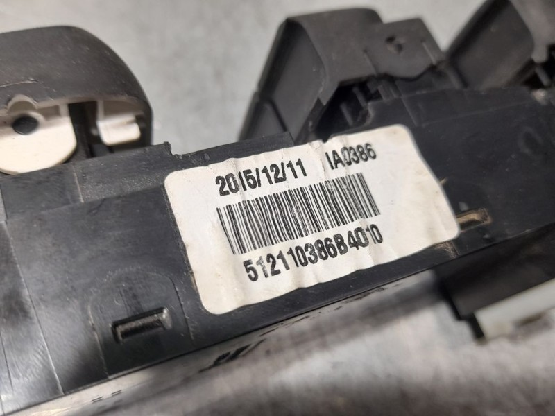 Recambio de mando elevalunas delantero izquierdo para hyundai i10 style referencia OEM IAM 512110386B4010  