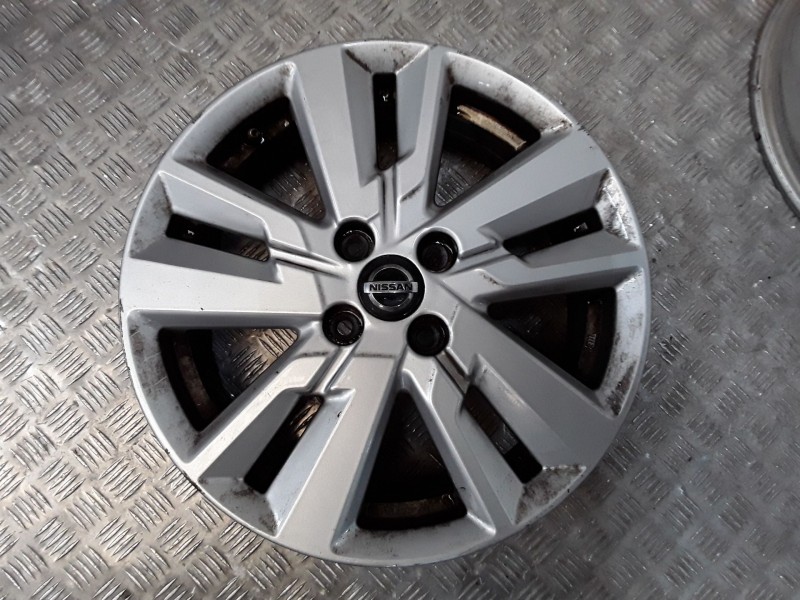 Recambio de juego llantas aluminio para nissan micra v (k14) 1.0 referencia OEM IAM 6X16 4 TORN ET50 ALUMINIO ROZADAS
