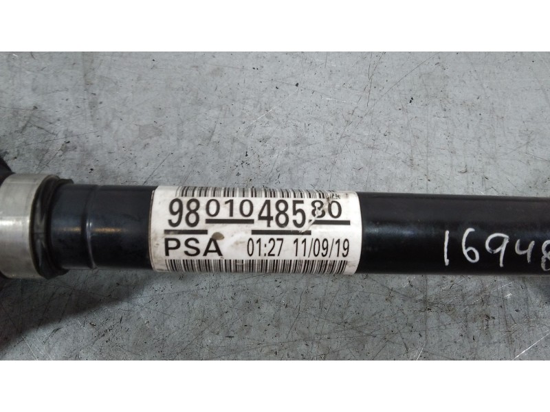 Recambio de transmision delantera izquierda para peugeot 208 i (ca_, cc_) 1.5 bluehdi 100 referencia OEM IAM 9801048580  