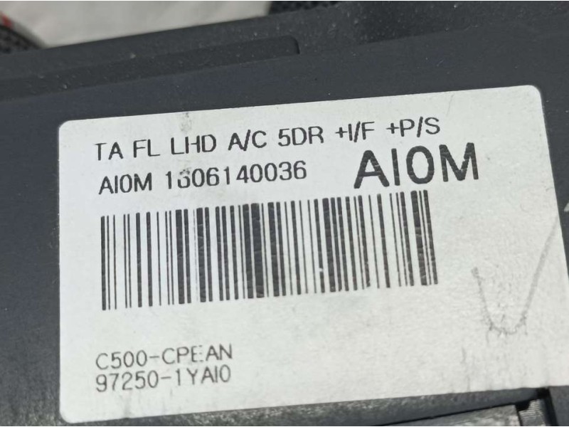 Recambio de mando calefaccion / aire acondicionado para kia picanto concept referencia OEM IAM 972501YAI0 1606140036 