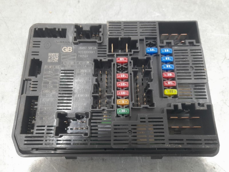 Recambio de caja reles / fusibles para nissan micra v (k14) acenta referencia OEM IAM 284B75RF2A  