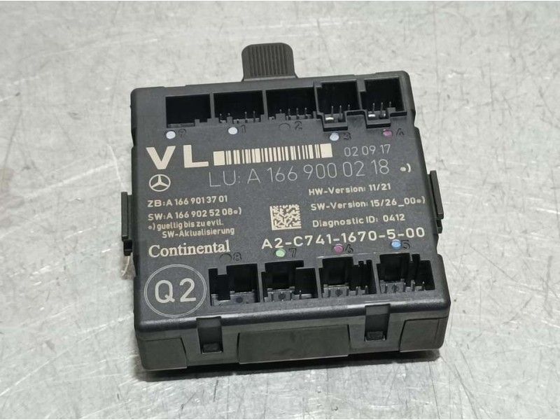 Recambio de modulo electronico para infiniti q30 1.5d referencia OEM IAM S1669000218 A2C7411670500 CONTINENTAL