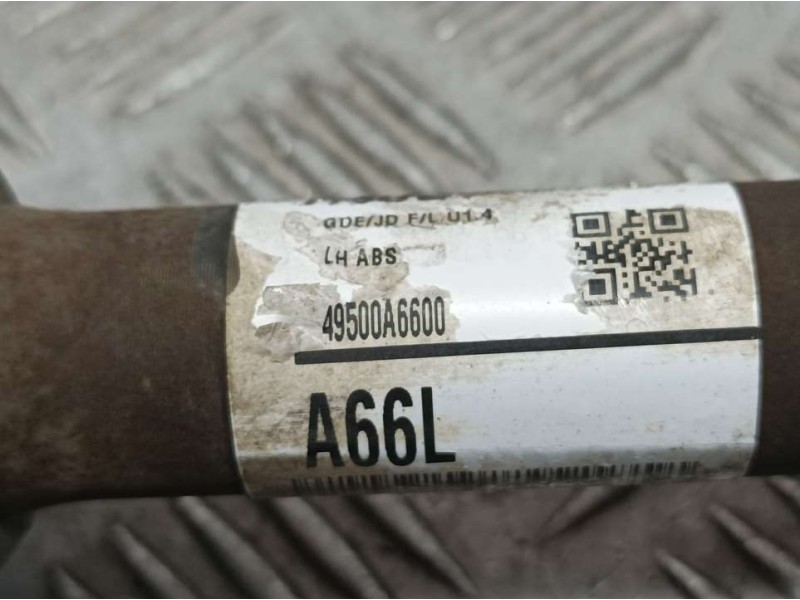 Recambio de transmision delantera izquierda para kia cee´d concept plus referencia OEM IAM 49500A6600  