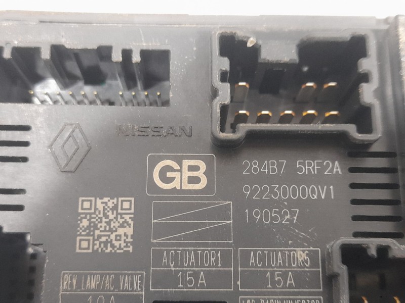 Recambio de caja reles / fusibles para nissan micra v (k14) acenta referencia OEM IAM 284B75RF2A  