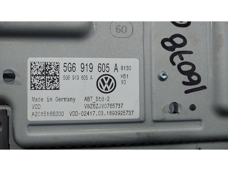 Recambio de sistema navegacion gps para volkswagen polo advance referencia OEM IAM 5g6919605a a2c15166200 