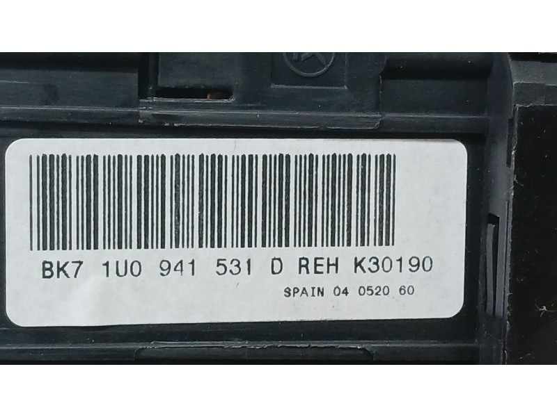 Recambio de mando luces para skoda fabia ii (542) 1.4 tdi referencia OEM IAM 1U0941531D  