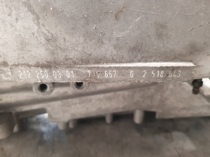 Recambio de caja cambios para mercedes-benz clase c (w204) familiar 220 t cdi (204.208) referencia OEM IAM 716657 02518643 6VELO