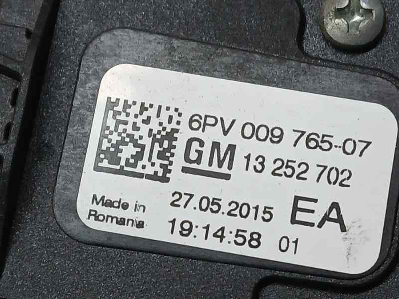 Recambio de potenciometro pedal para opel astra j lim. selective referencia OEM IAM 13252702 6PV00976507 